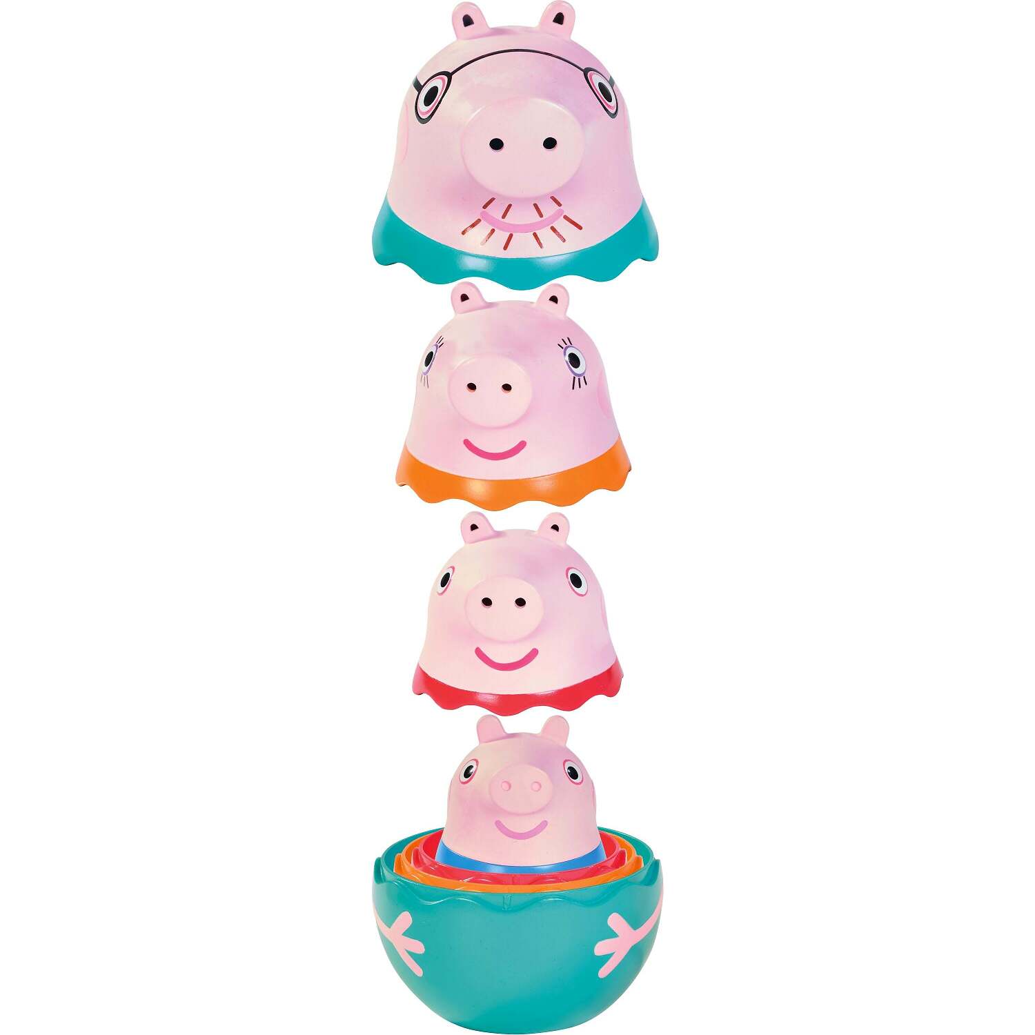 TOMY - Toomies - Peppa Pig Peppa's Nesting Family - Image 3