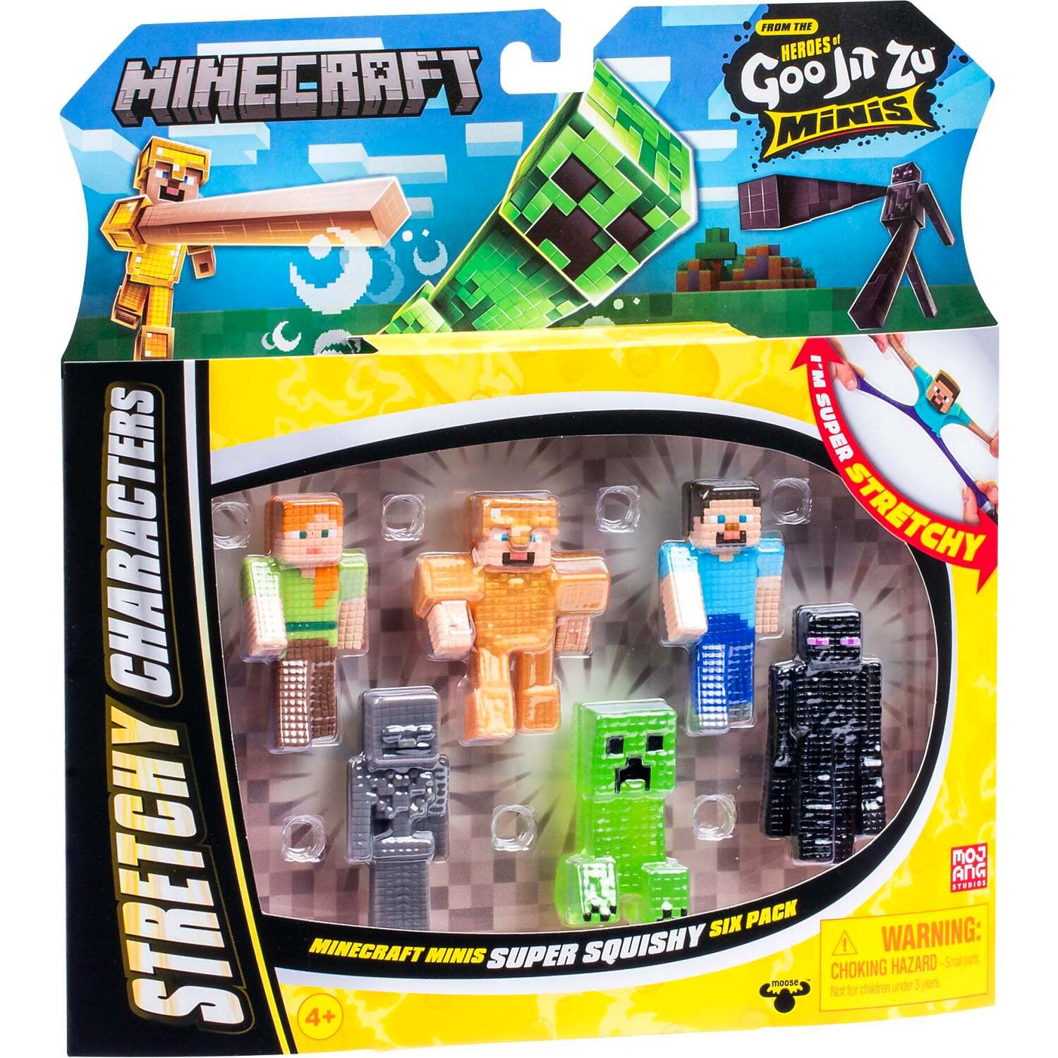 Heroes of Goo Jit Zu - Minecraft Minis 6pk