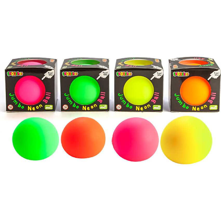Smoosho's - Jumbo Neon Ball (1x Assorted Colour Chosen at Random)