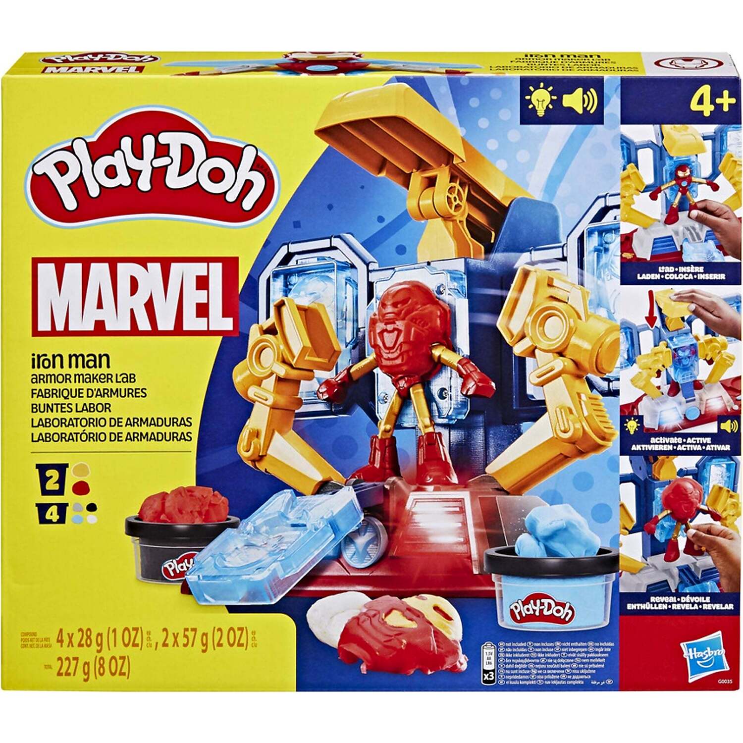 Play-Doh - Marvel Iron Man Armor Maker Lab - Hasbro