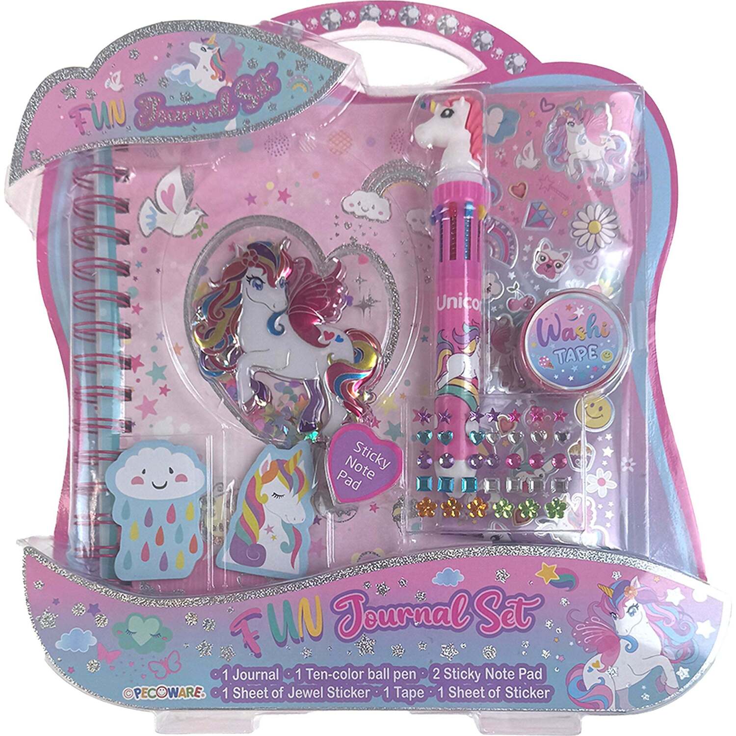 Pecoware - Fun Journal Set - Unicorn