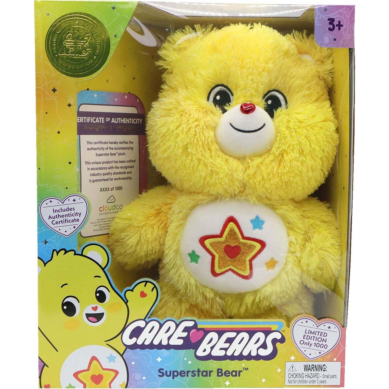 Care Bears - Limited Edition Superstar Bear Plush