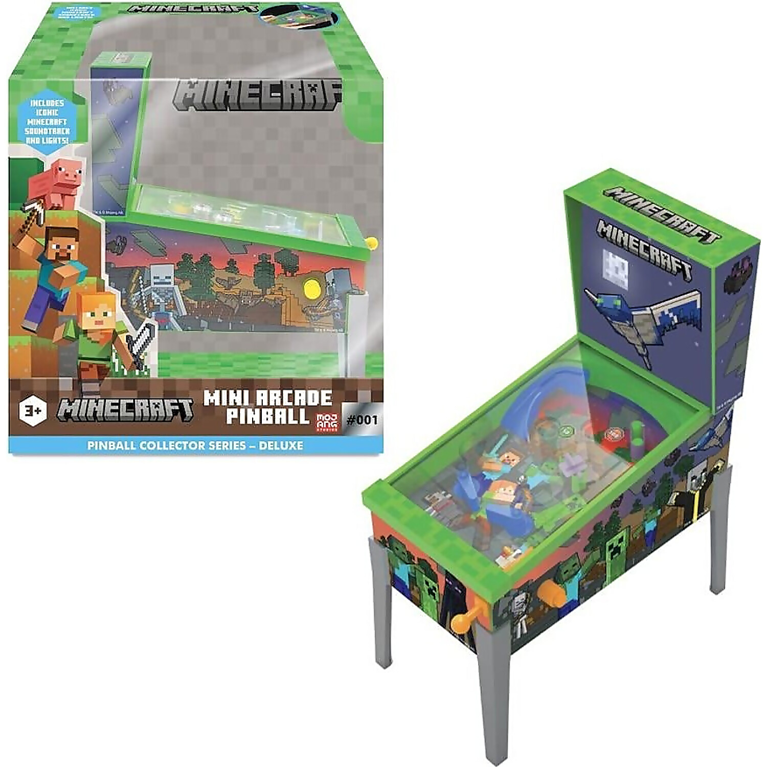 Minecraft - Mini Arcade Pinball Collector Series Deluxe