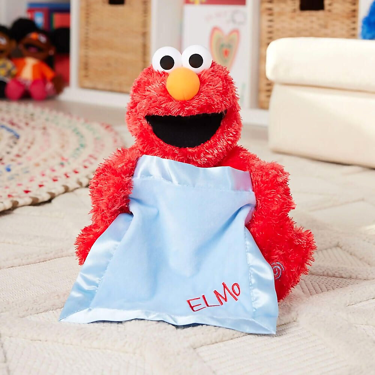 Sesame Street - Animated Peek-A-Boo Elmo Plush - Jasnor - Image 3