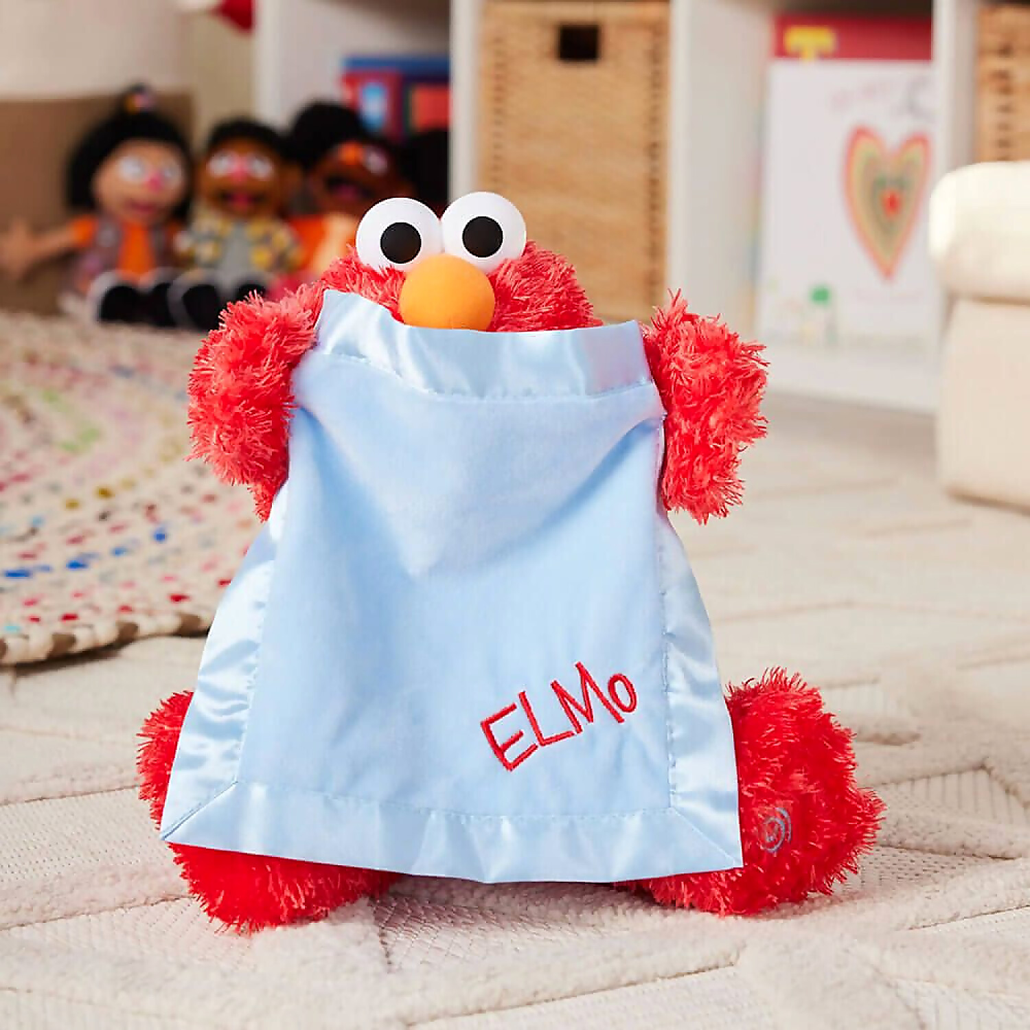 Sesame Street - Animated Peek-A-Boo Elmo Plush - Jasnor - Image 4