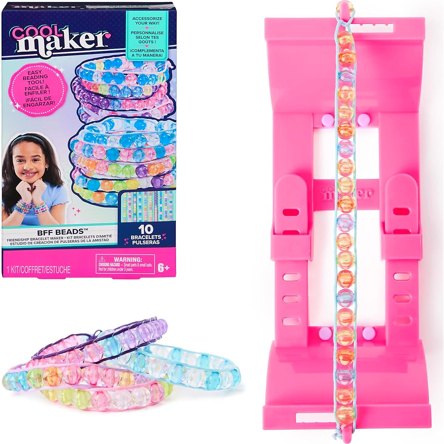 Cool Maker - BFF Beads Friendship Bracelet Making Kit