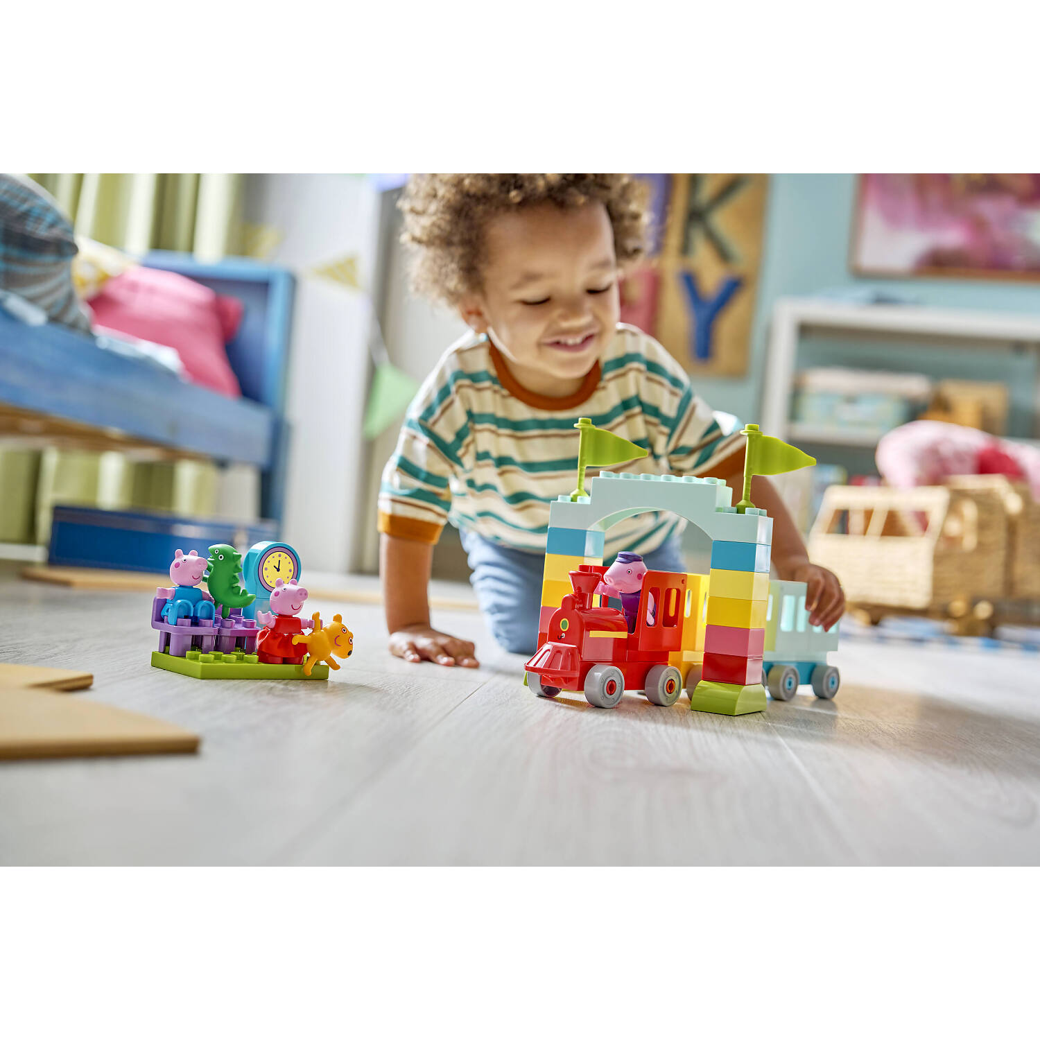 LEGO 10466 Train Ride with Grandpa Pig - Duplo Peppa Pig - Image 7