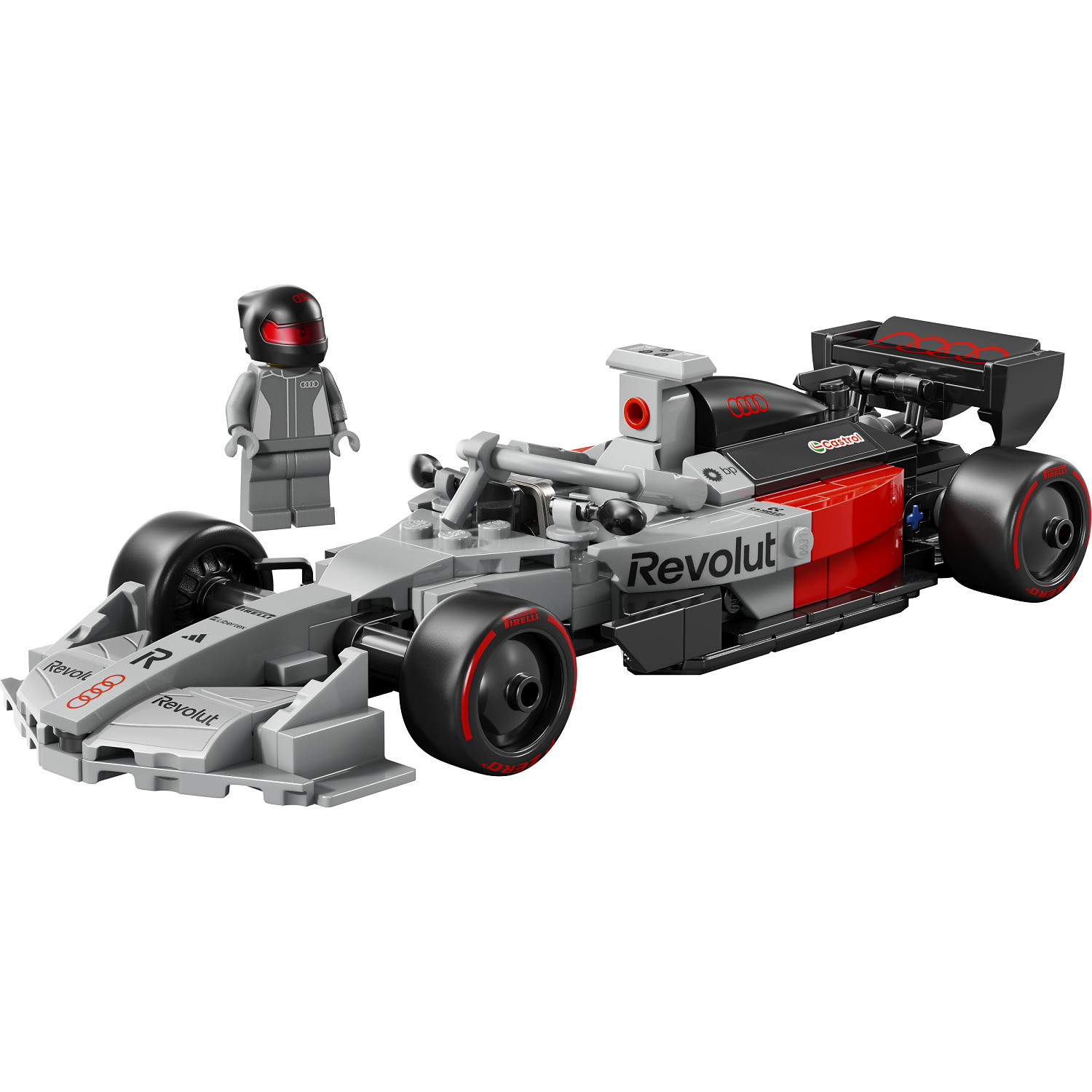 LEGO 77259 Audi Revolut F1® Team R26 Race Car - Speed Champions - Image 2