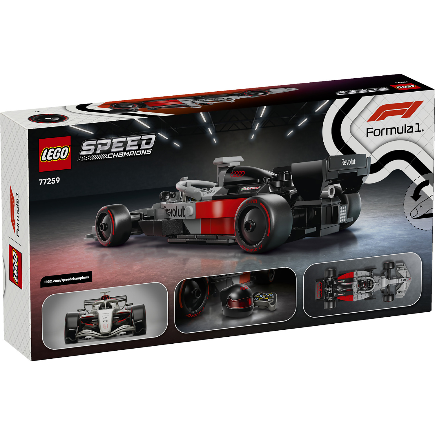 LEGO 77259 Audi Revolut F1® Team R26 Race Car - Speed Champions - Image 11