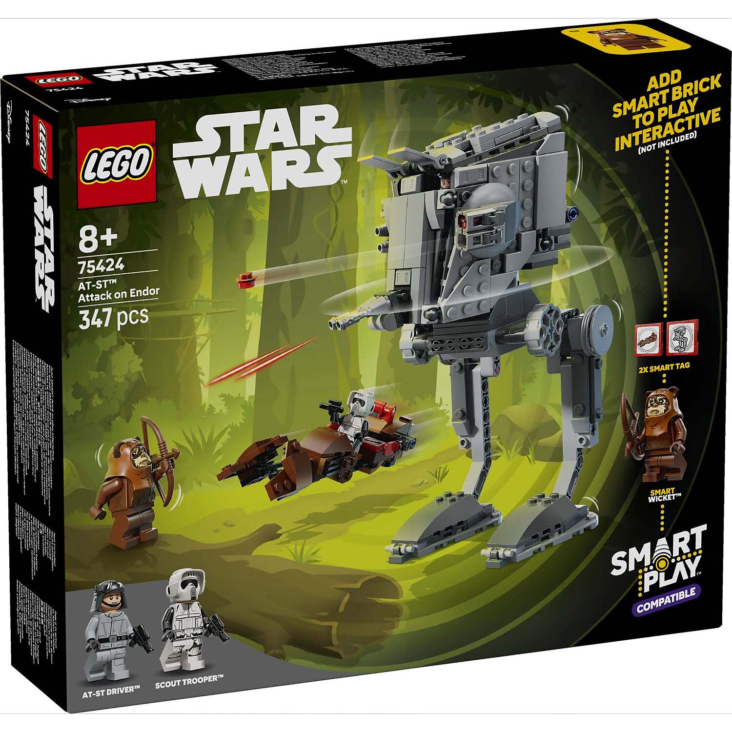 LEGO 75424 SMART Play™ Compatible: AT-ST™ Attack on Endor - Star Wars - Image 2