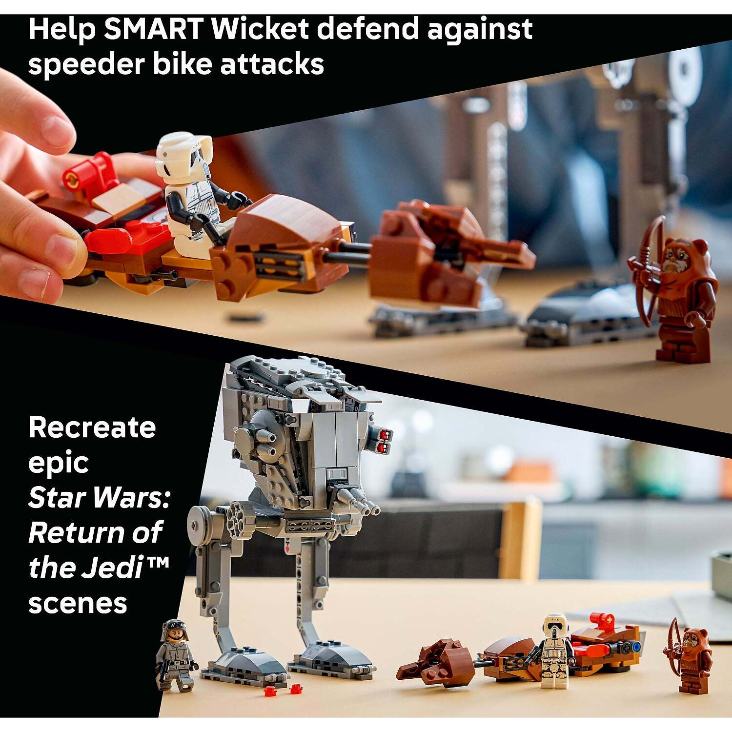 LEGO 75424 SMART Play™ Compatible: AT-ST™ Attack on Endor - Star Wars - Image 5