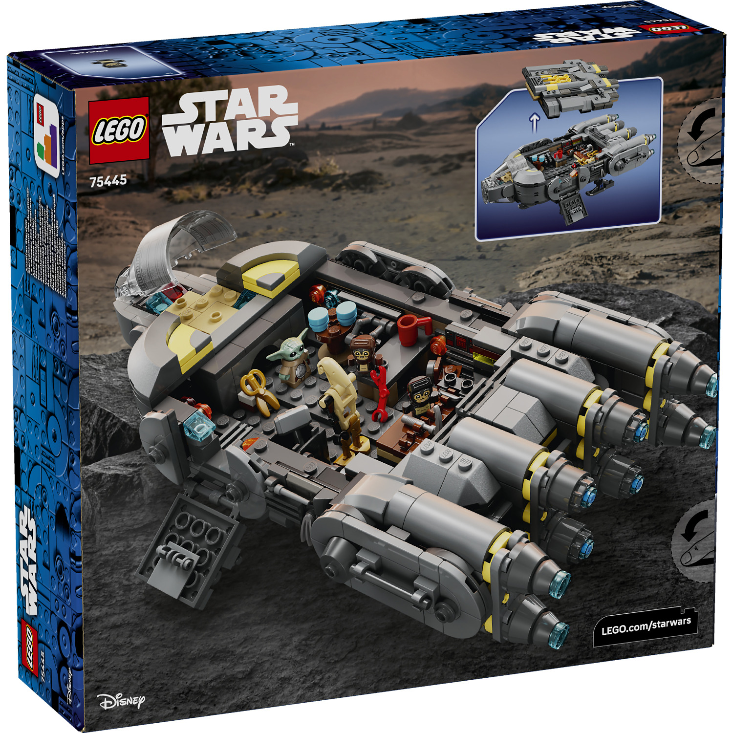 LEGO 75445 Anzellan Starship - Star Wars - Image 10