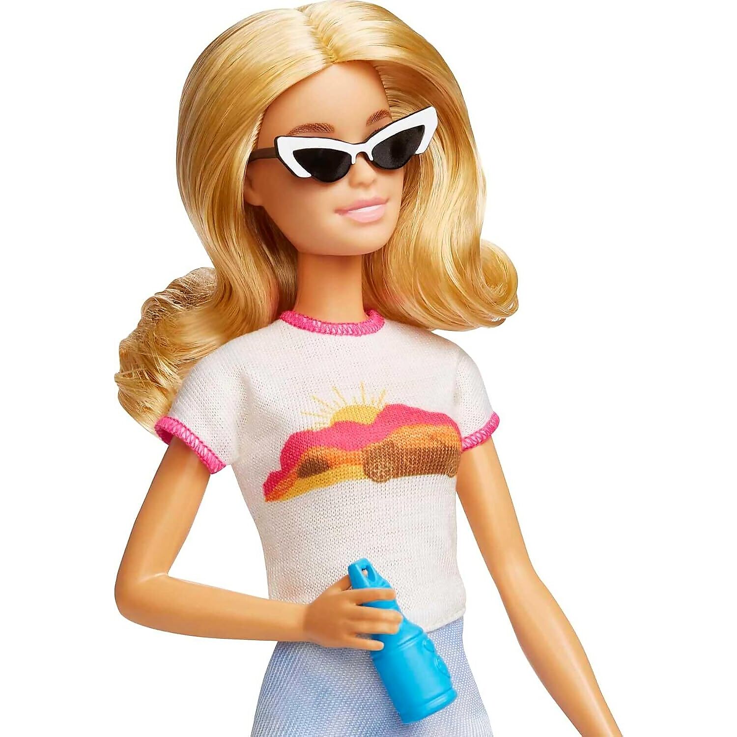 Barbie - Family & Friends Barbie Malibu Doll Travel Set with Puppy & Accessories - Mattel - Image 7