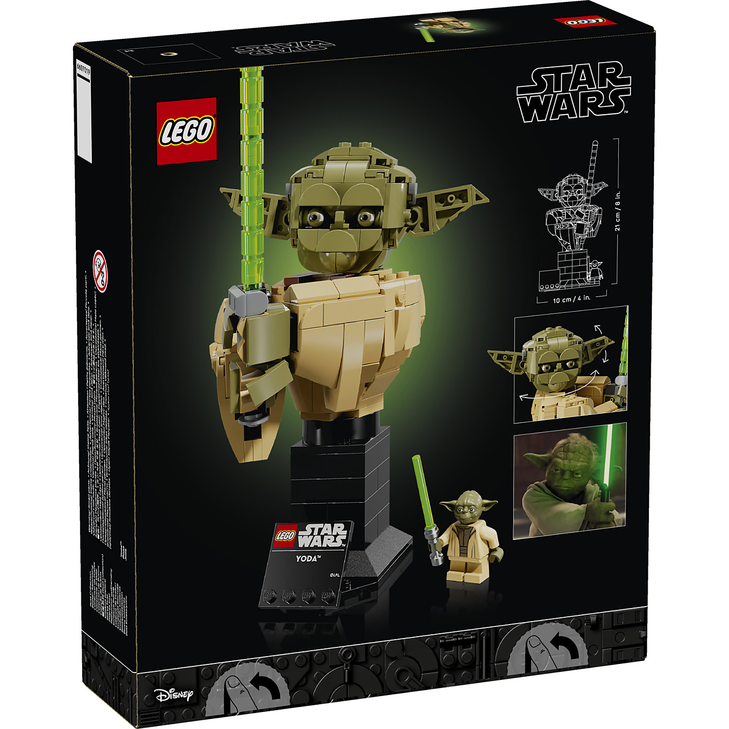 LEGO 75438 Yoda™ Bust - Star Wars - Image 13