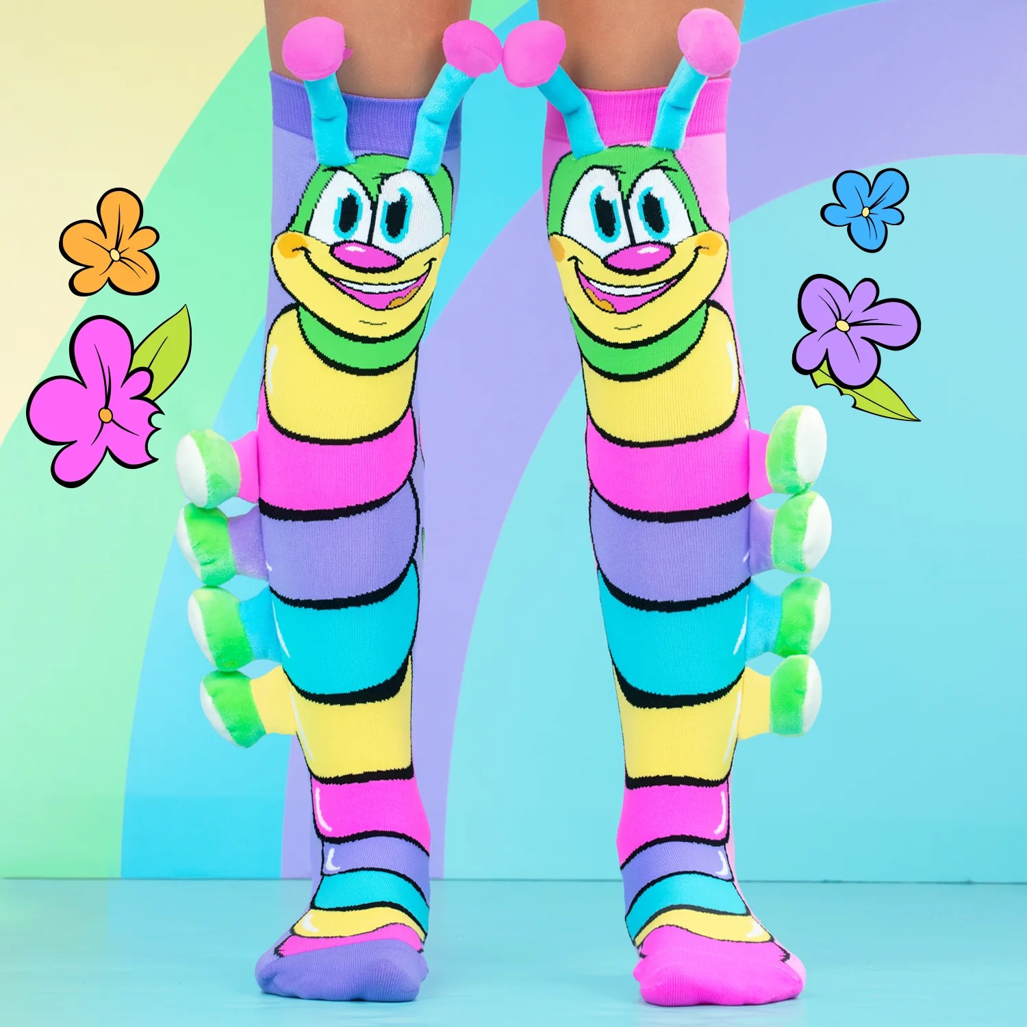 Madmia - Caterpillar Socks Kids & Adults Age 6y+