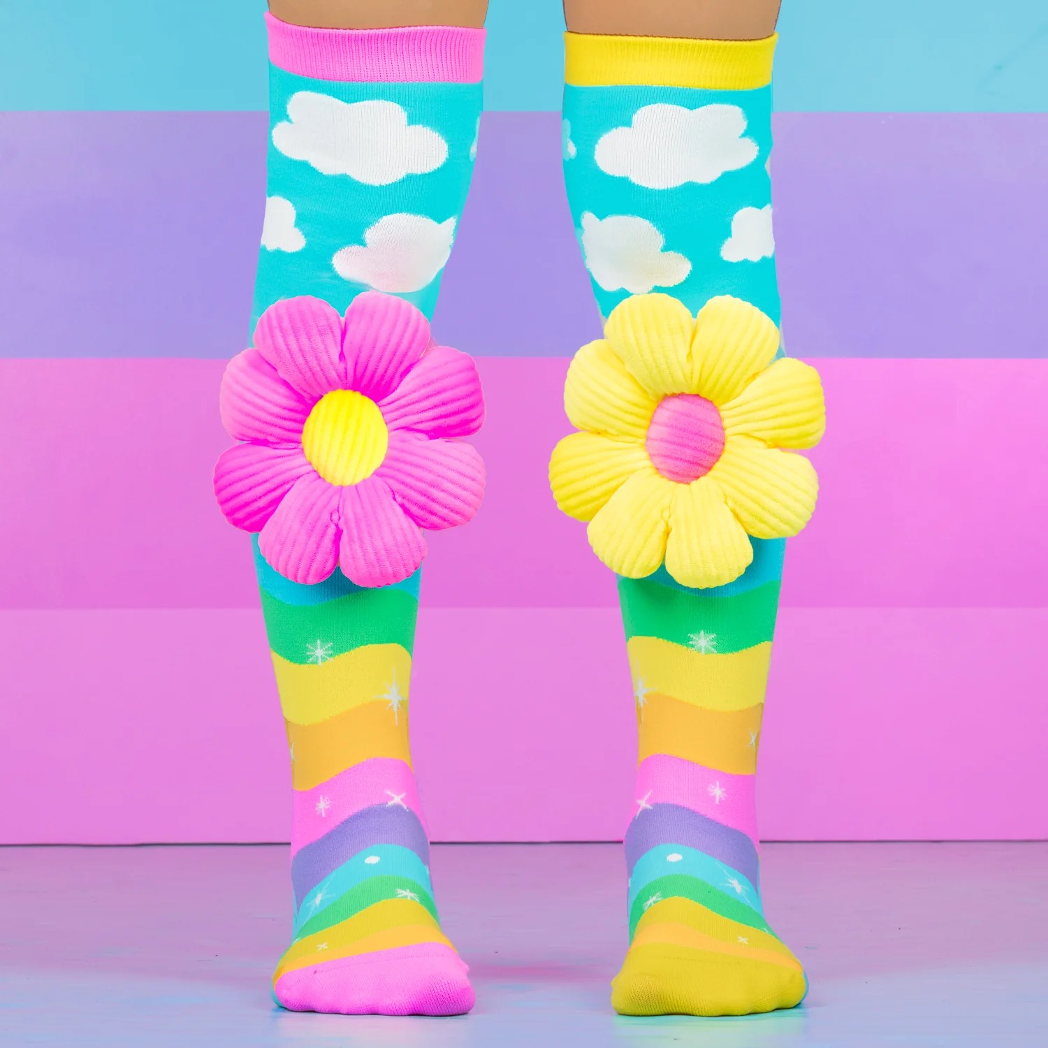 Madmia - Flower Power Socks Kids & Adults Age 6y+