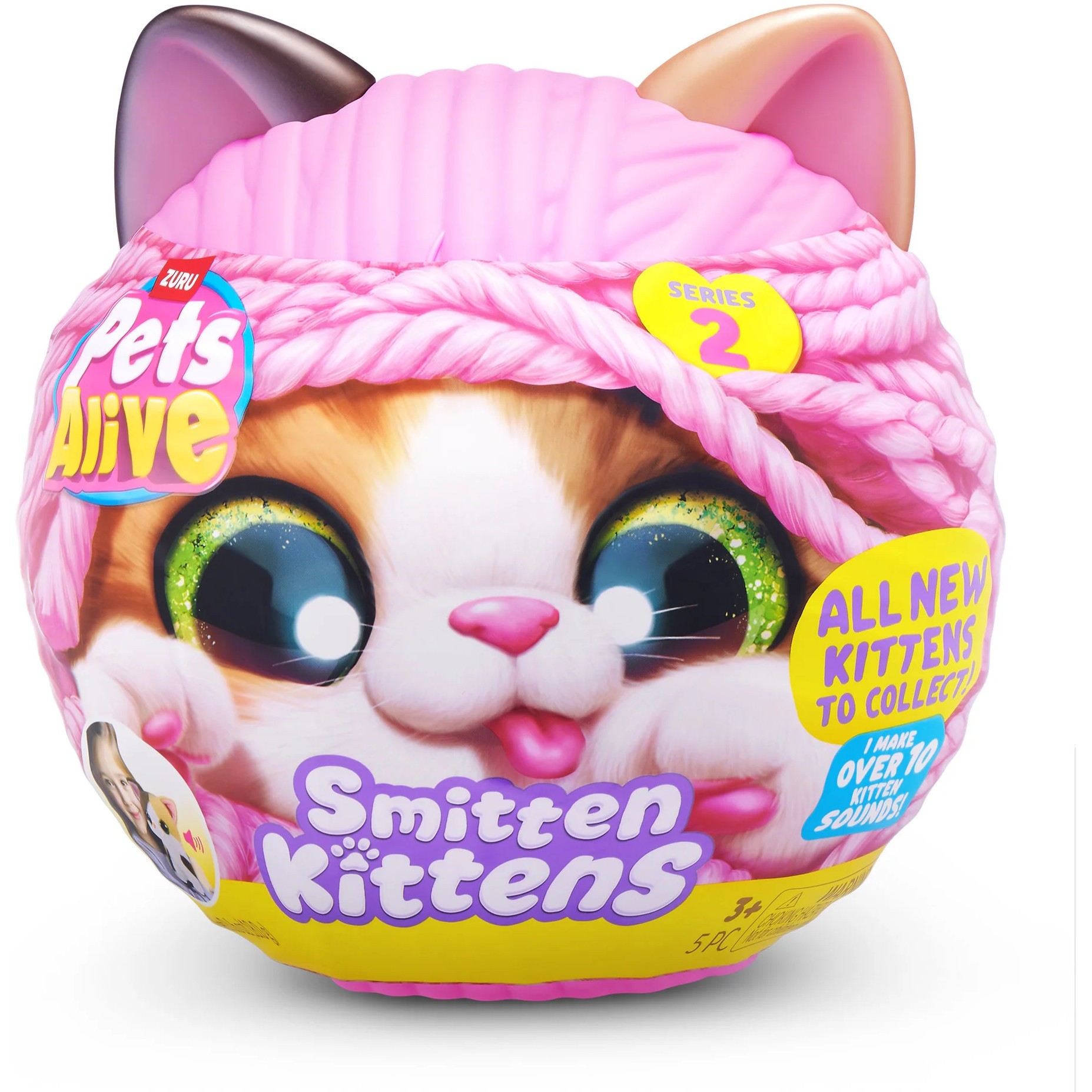 Zuru - Pets Alive Smitten Kittens Interactive Plush Series 2 Blind Box