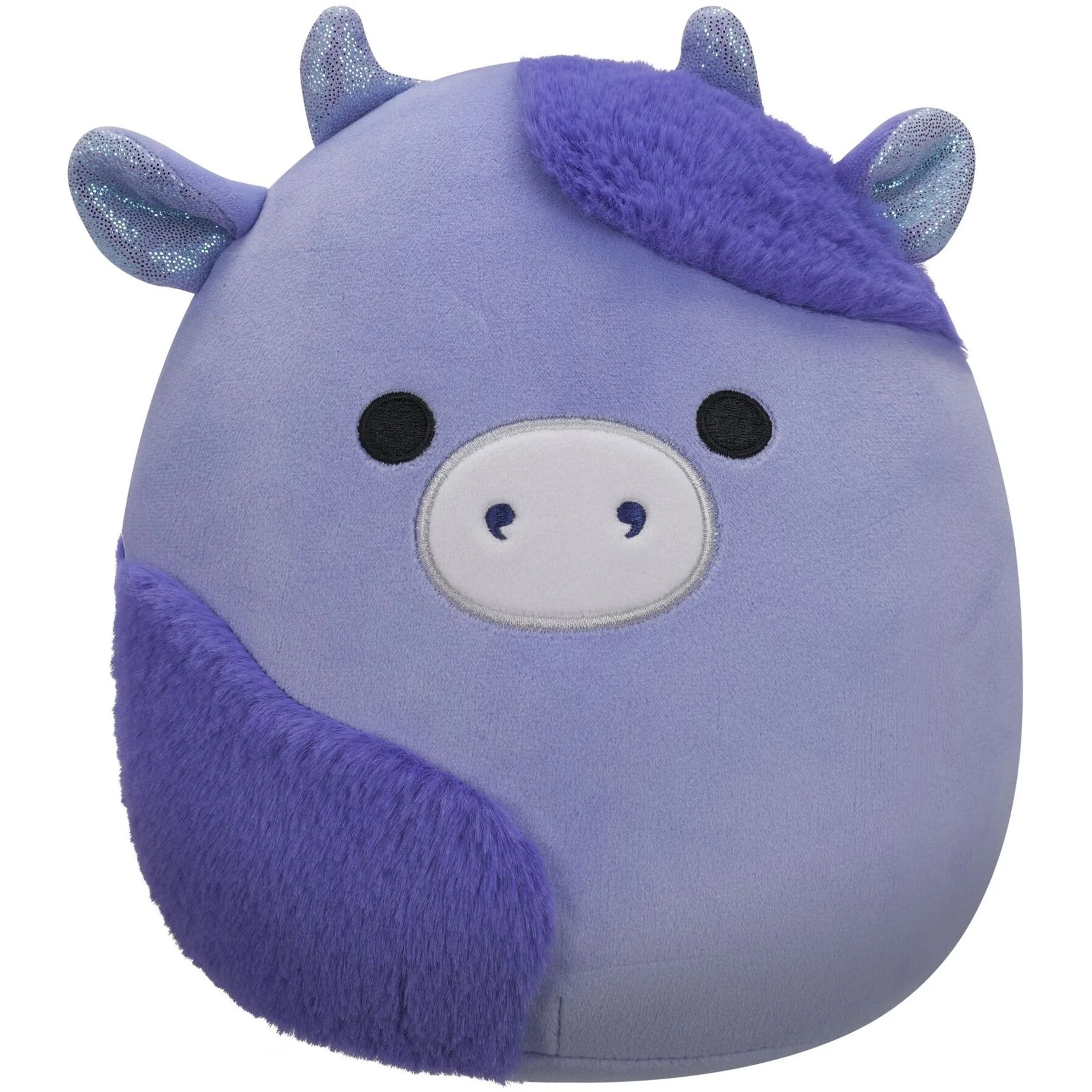 Squishmallows - Wisteria Purple Cow 8-Inch Plush