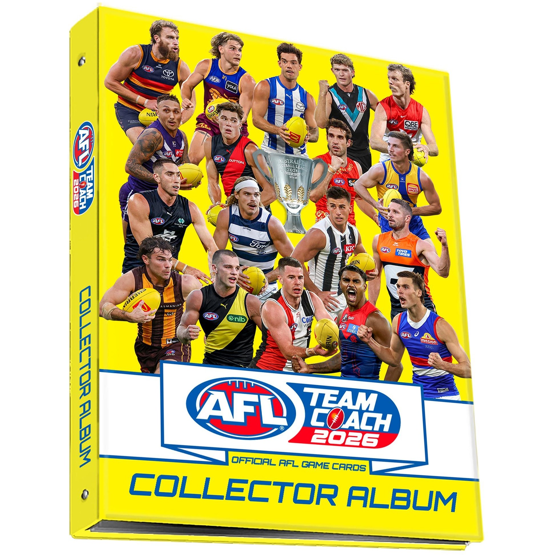 AFL - TEAMCOACH 2026 Footy Trading Cards Collector Album