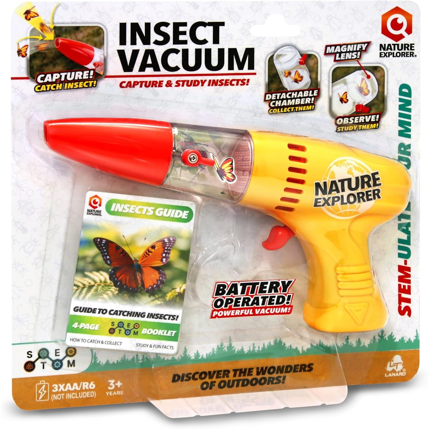 Lanard - Nature Explorer Insect Vacuum Refreshed