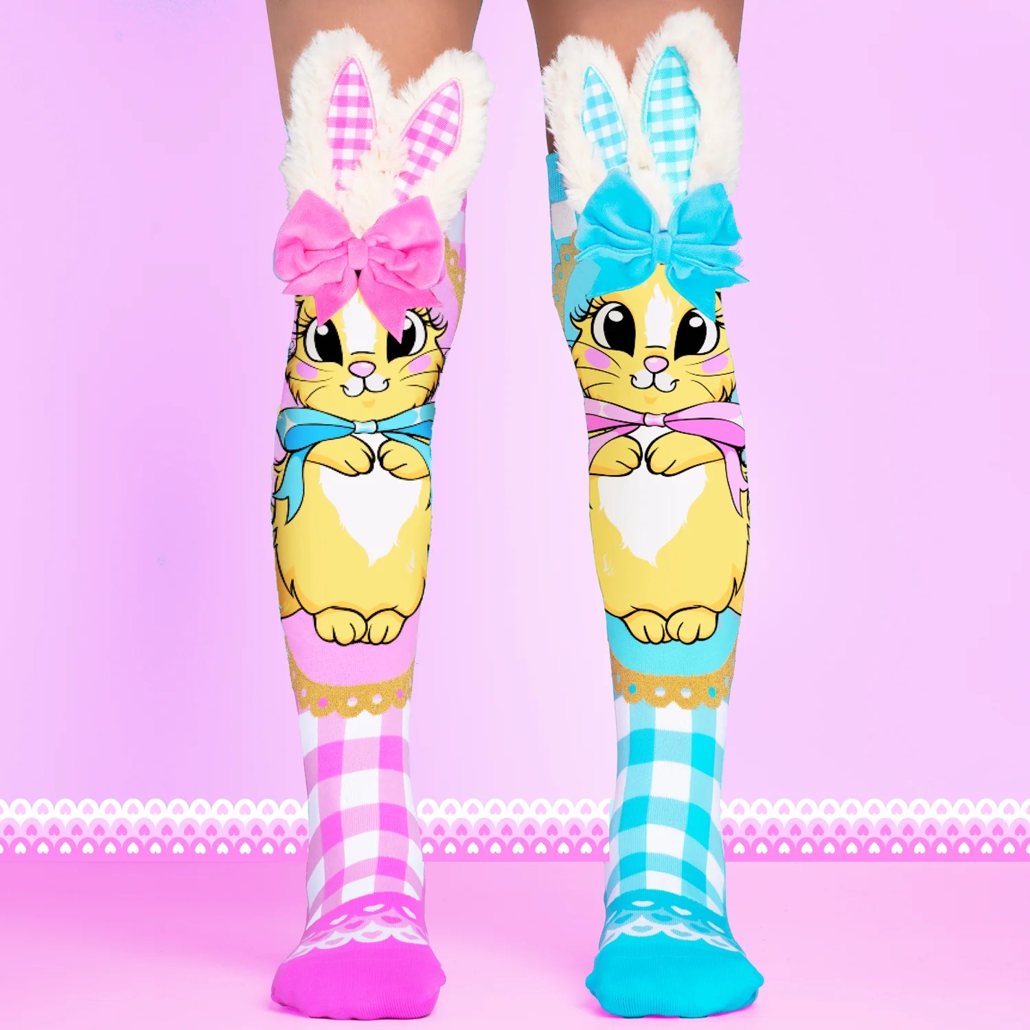 Madmia - Buttercream Bunny Socks Kids & Adults Age 6y+
