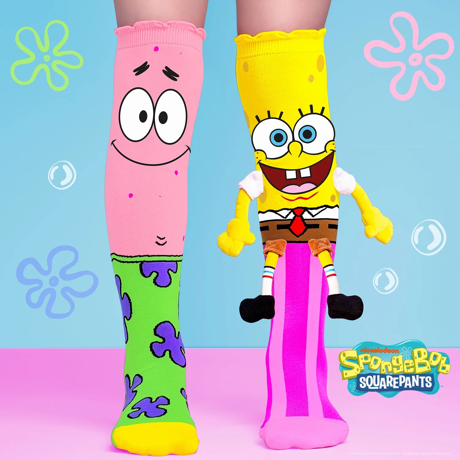 Madmia - Spongebob Socks Kids & Adults Age 6y+