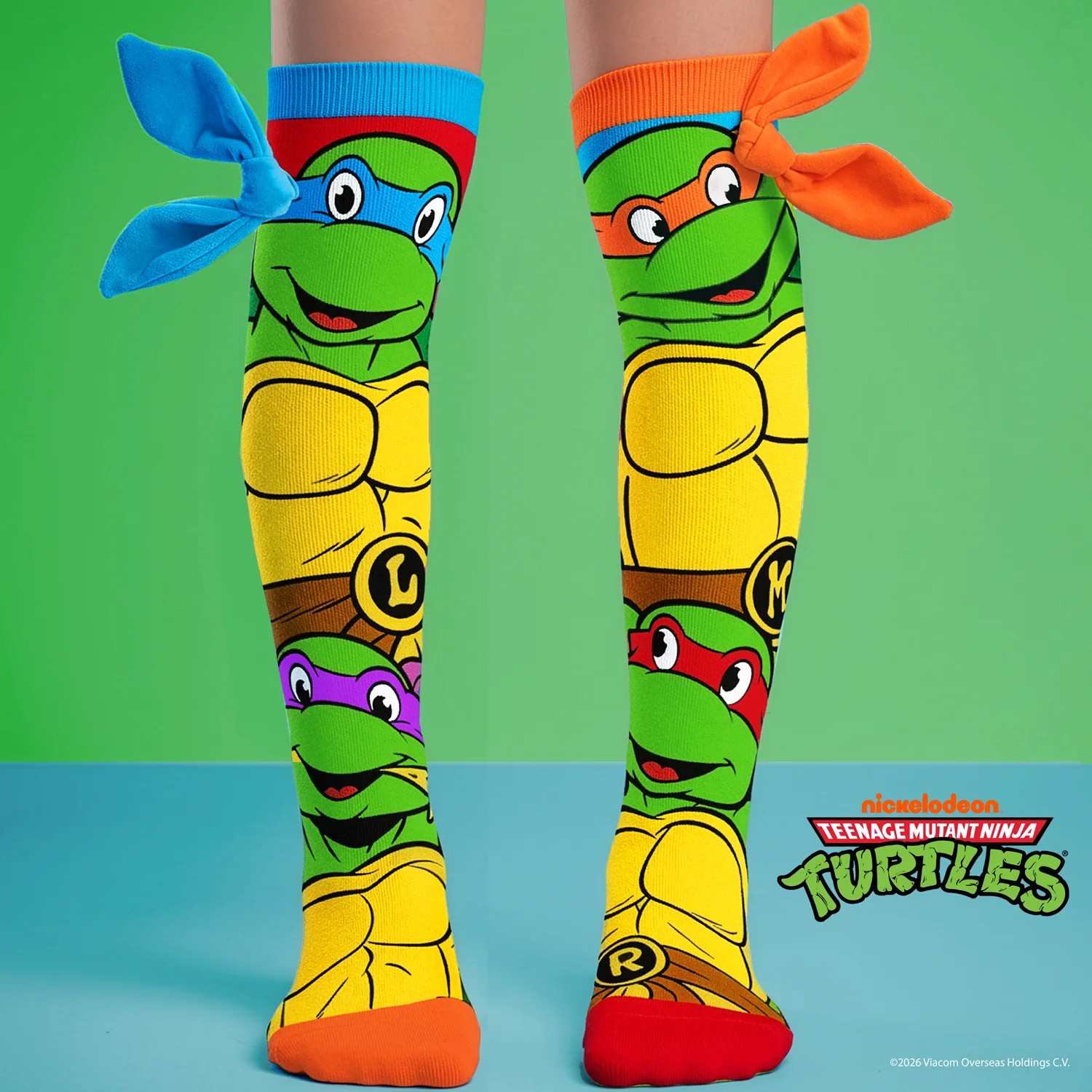 Madmia - Teenage Mutant Ninja Turtles Socks Kids & Adults Age 6y+