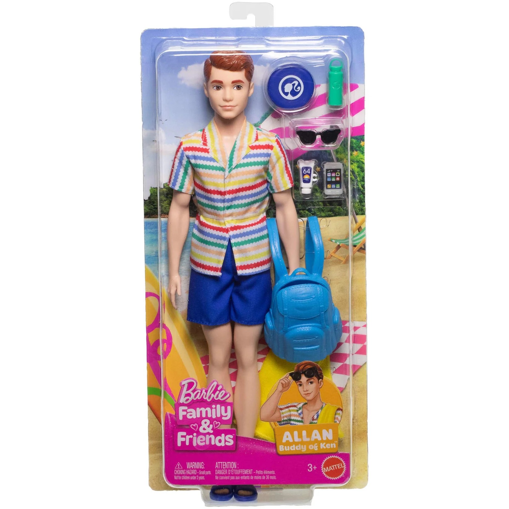 Barbie - Friends & Family Buddy of Ken Allan Doll - Mattel