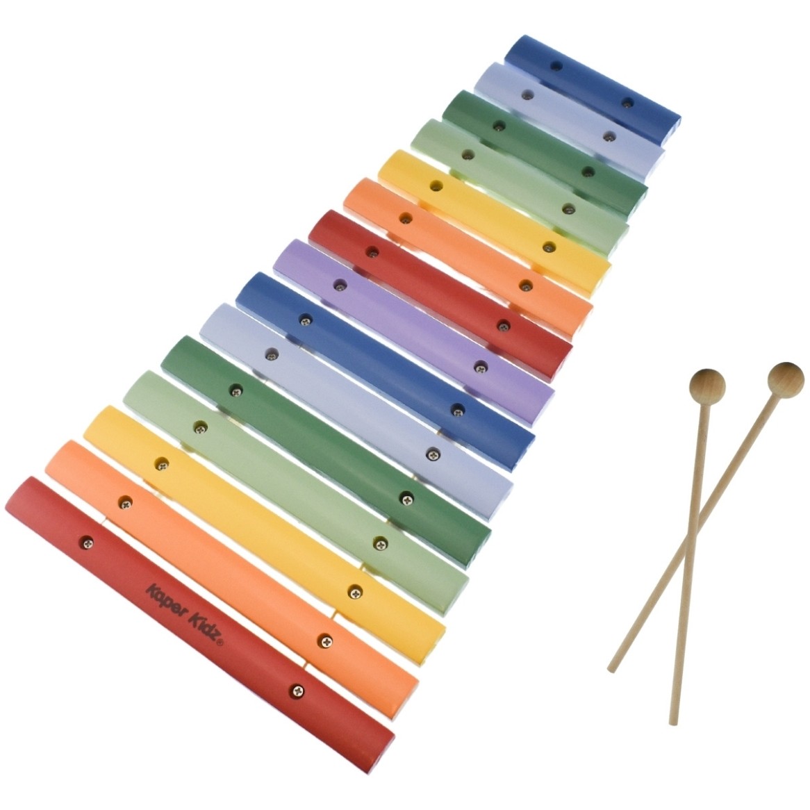 Kaper Kidz - Large Rainbow Xylophone 15 Bar Notes - Image 3