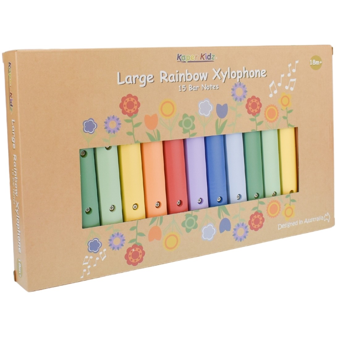 Kaper Kidz - Large Rainbow Xylophone 15 Bar Notes - Image 4