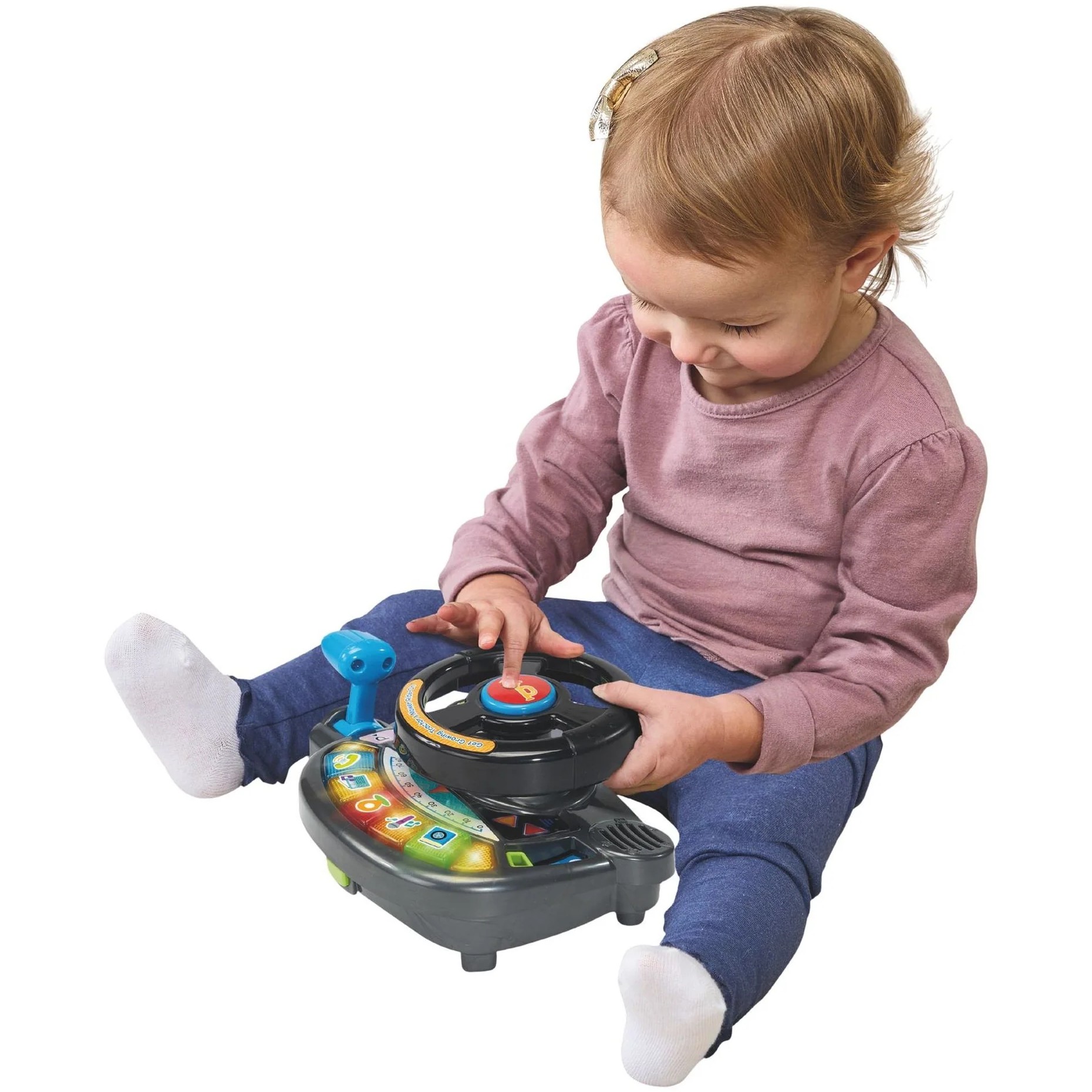 VTech - 3-in-1 Mow & Grow Tractor - Red - Image 6