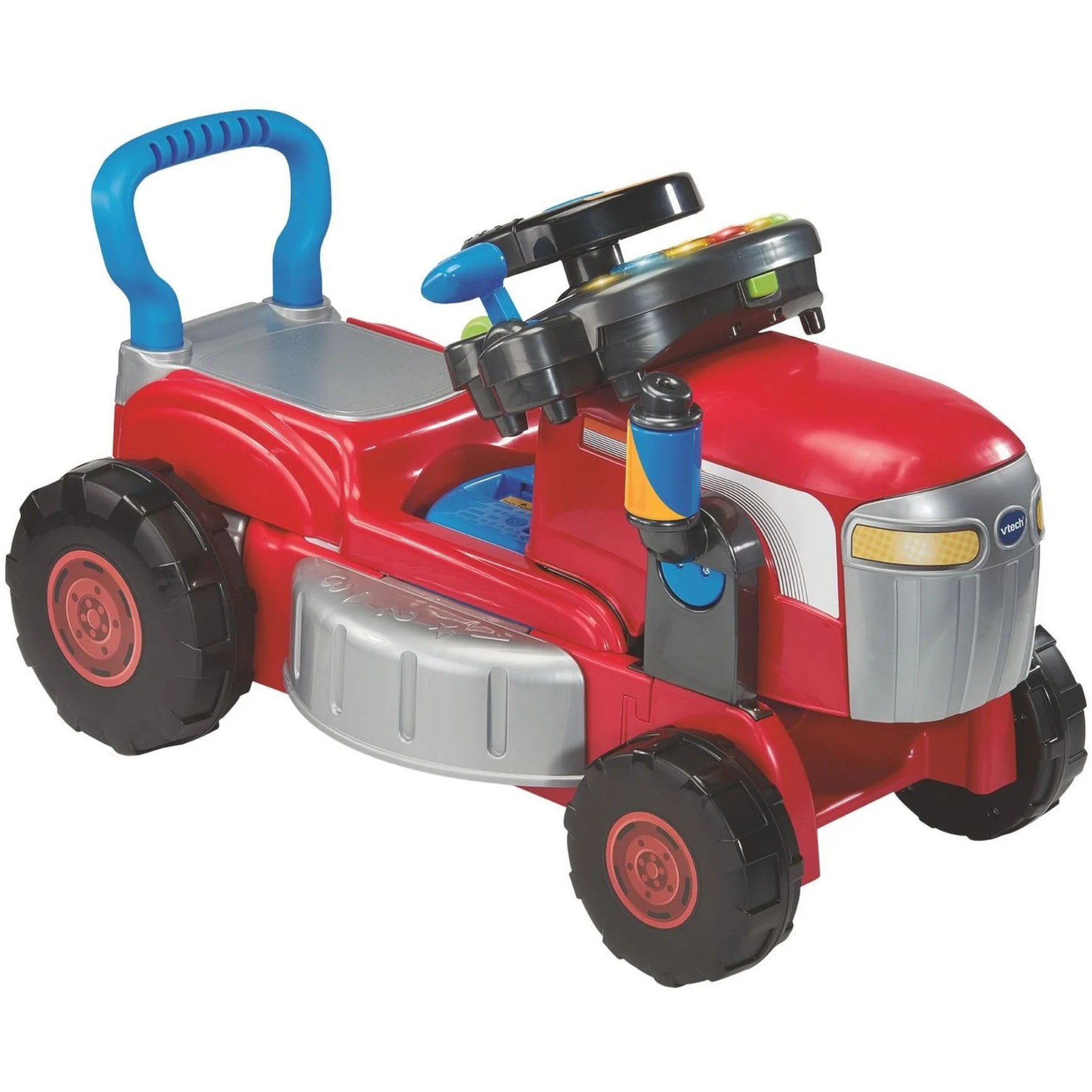 VTech - 3-in-1 Mow & Grow Tractor - Red - Image 8
