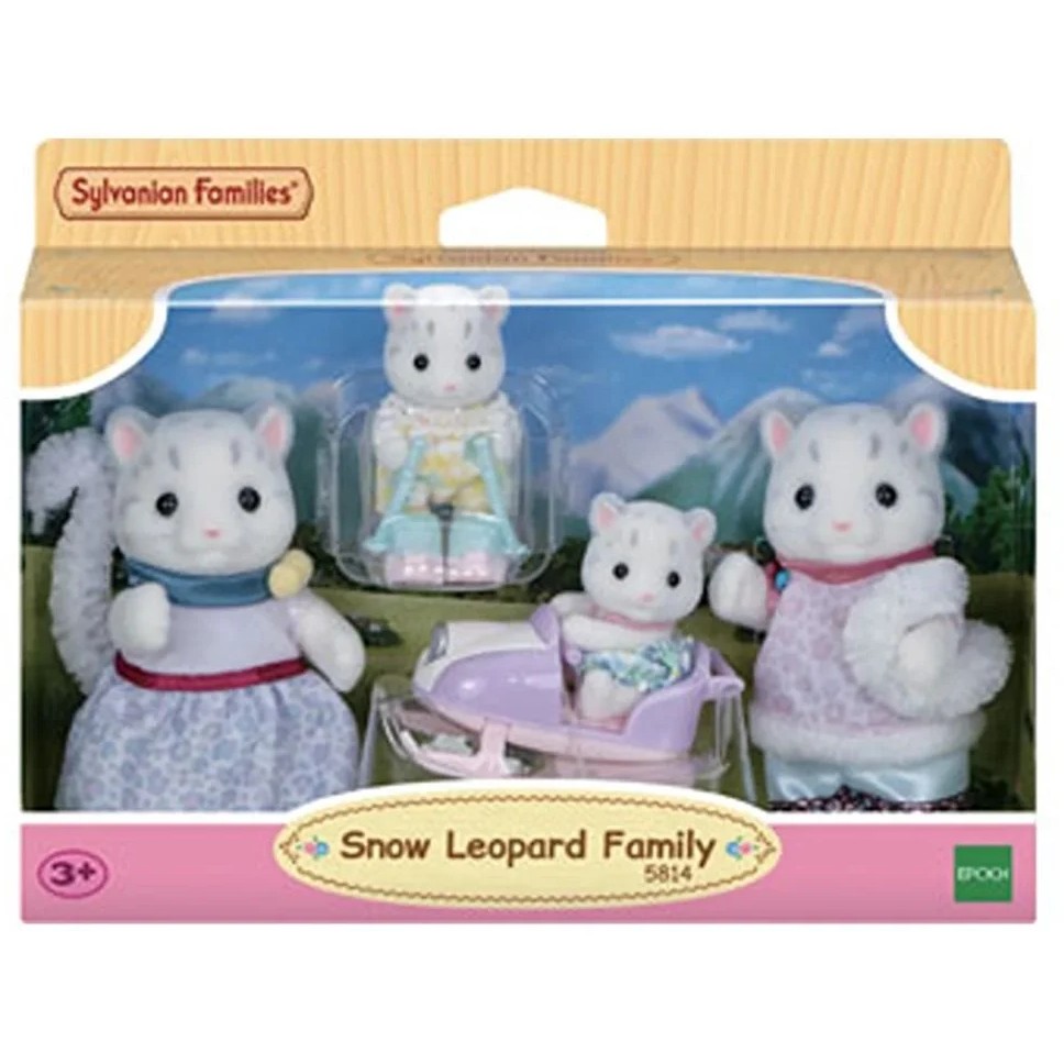 Sylvanian Families - Snow Leopard Family