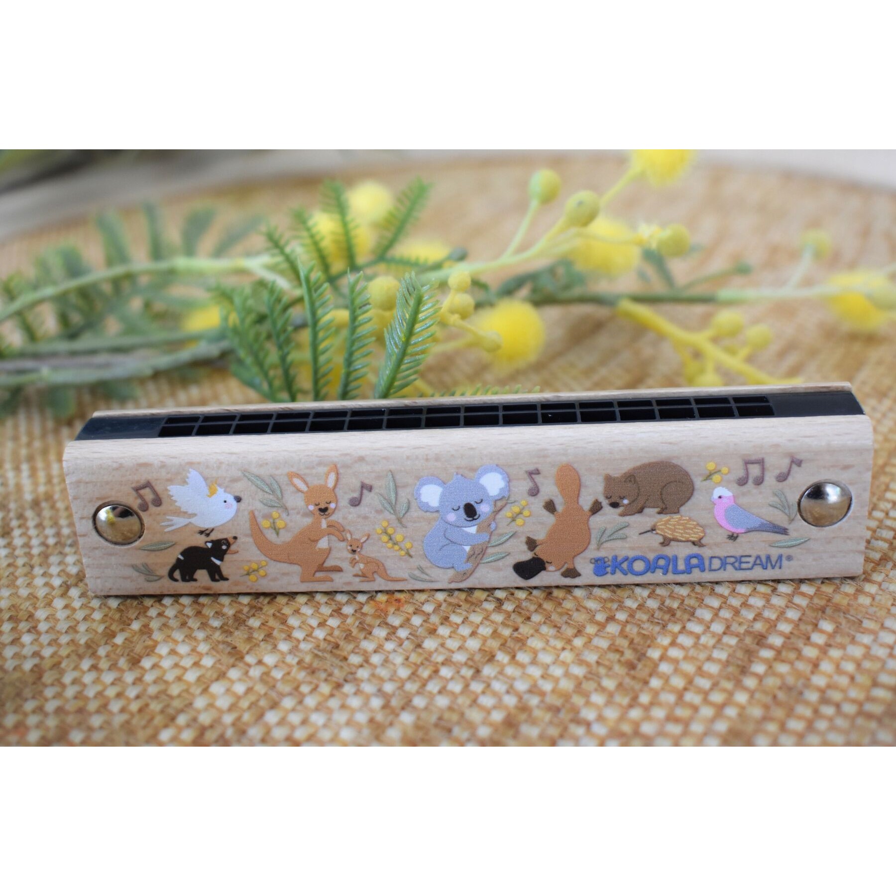Koala Dream - Bush Buddies Aussie Animals Wooden Harmonica - Image 5