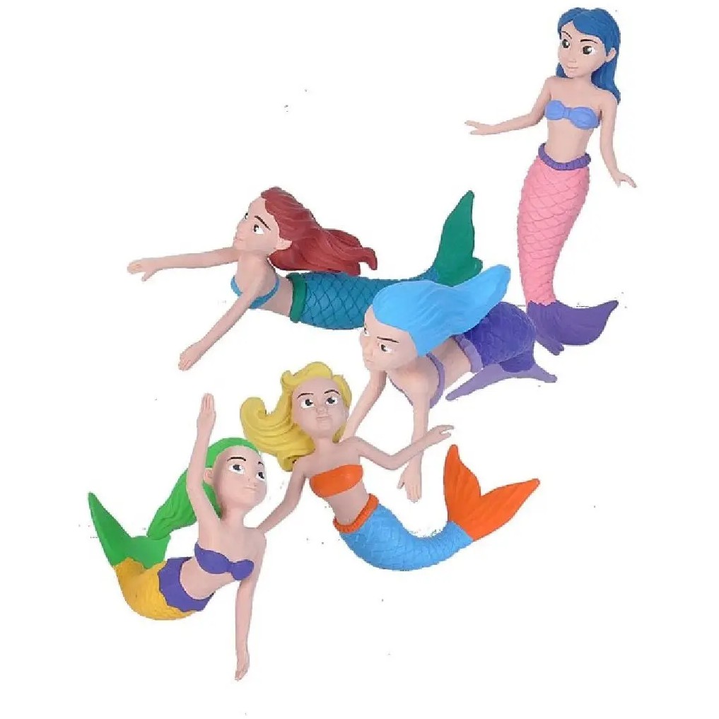Wild Republic - Polybag of Mermaid Animal Figures