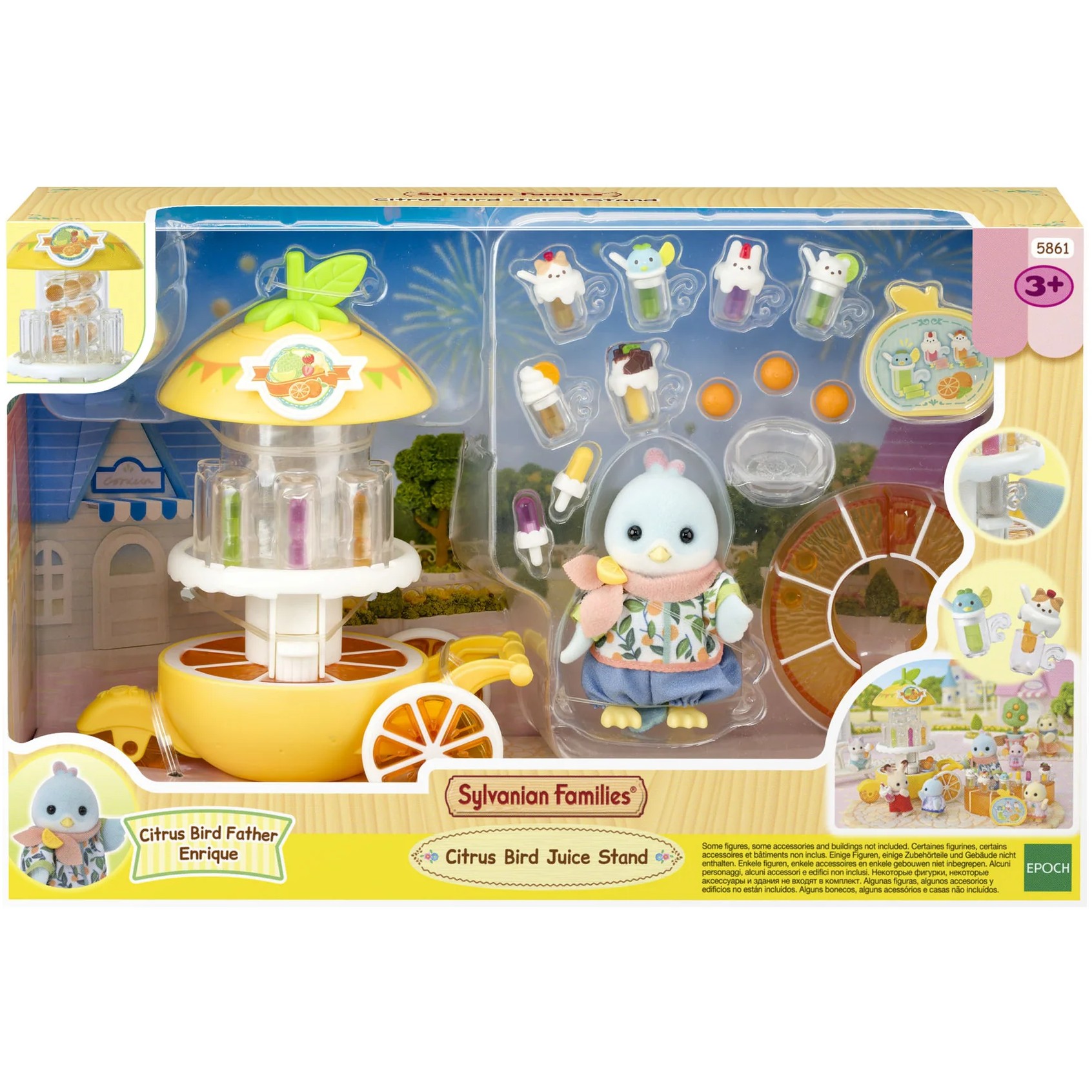Sylvanian Families - Citrus Bird Juice Stand - Image 9