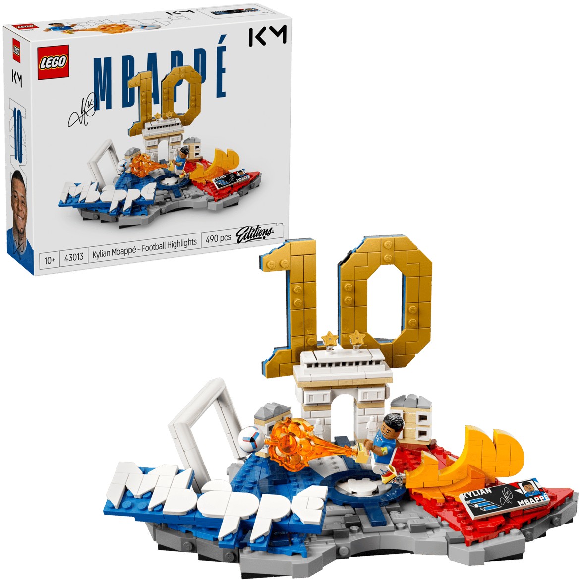 LEGO 43013 Kylian Mbappe Football Highlights - Editions