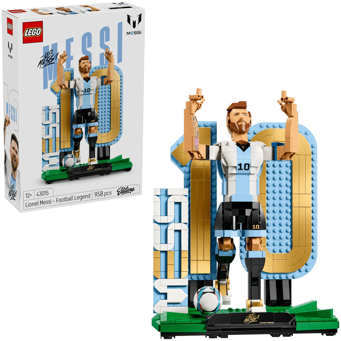LEGO 43015 Lionel Messi Football Legend - Editions