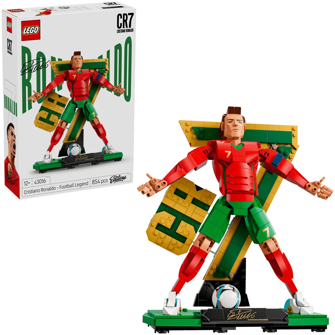 LEGO 43016 Cristiano Ronaldo Football Legend - Editions