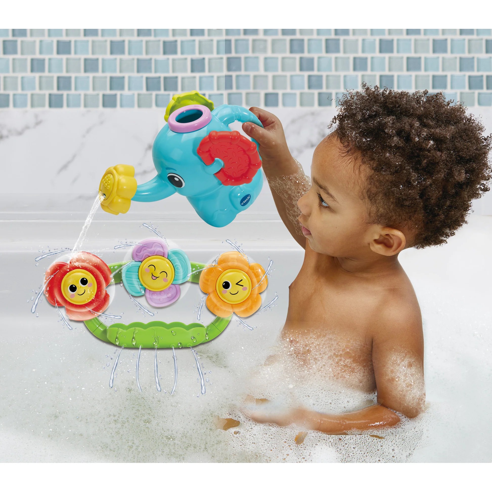 VTech - Splash & Spin Bathtime Flowers - Image 4