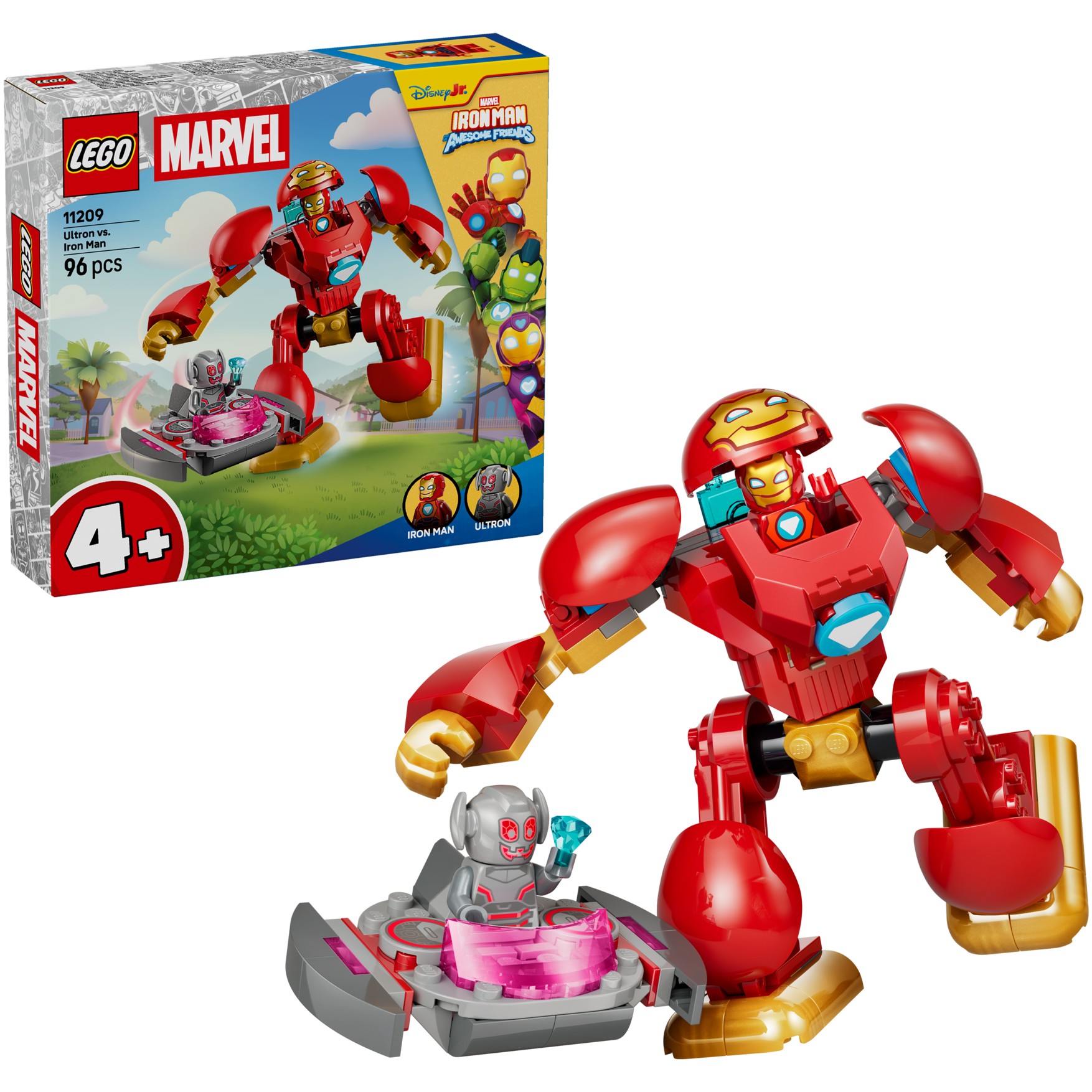 LEGO 11209 Ultron vs. Iron Man - Marvel Super Heroes 4+