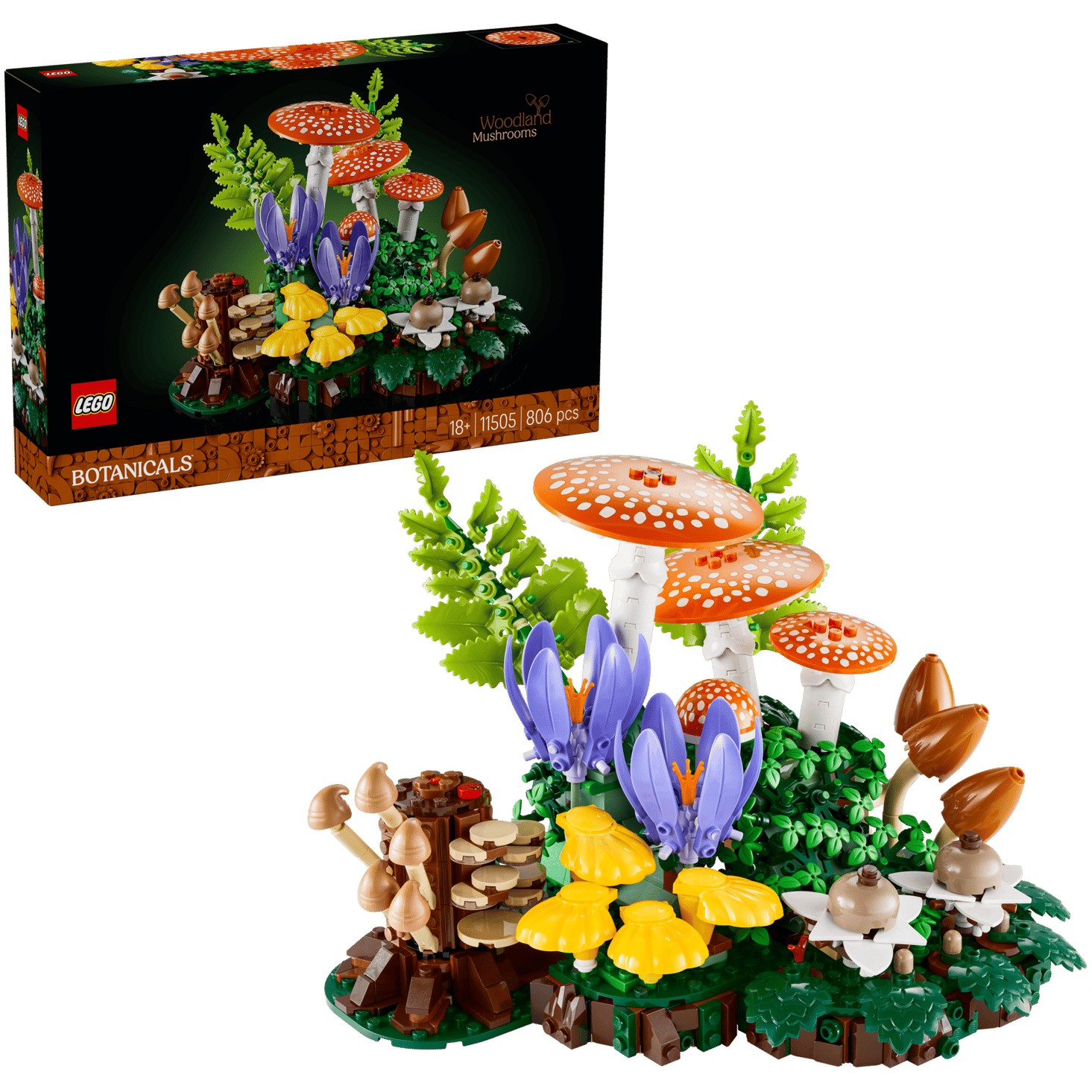 LEGO 11505 Woodland Mushrooms - Botanicals