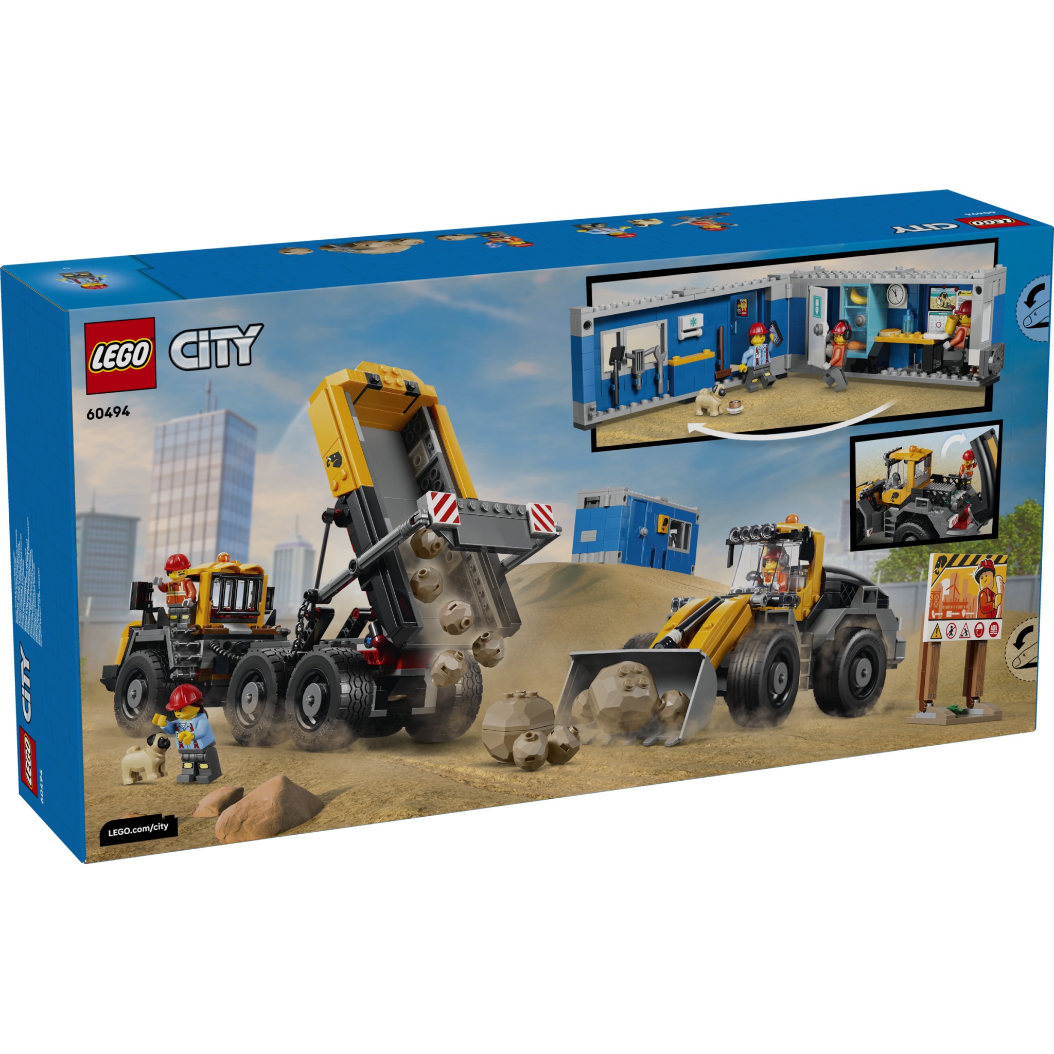 LEGO 60494 Dump Truck & Front End Loader - City - Image 11