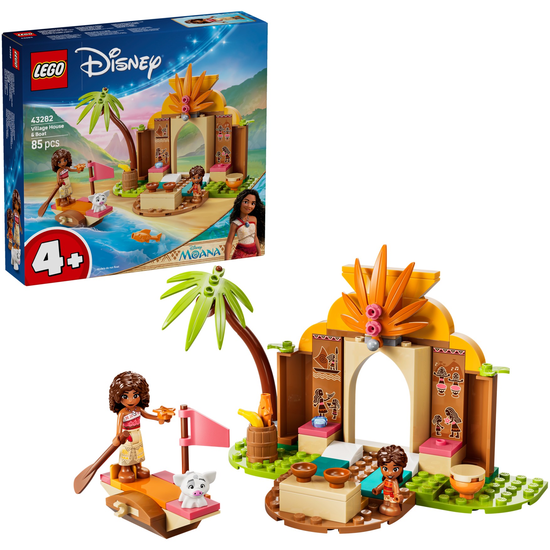 LEGO 43282 Village House & Boat - Disney 4+ - Image 2