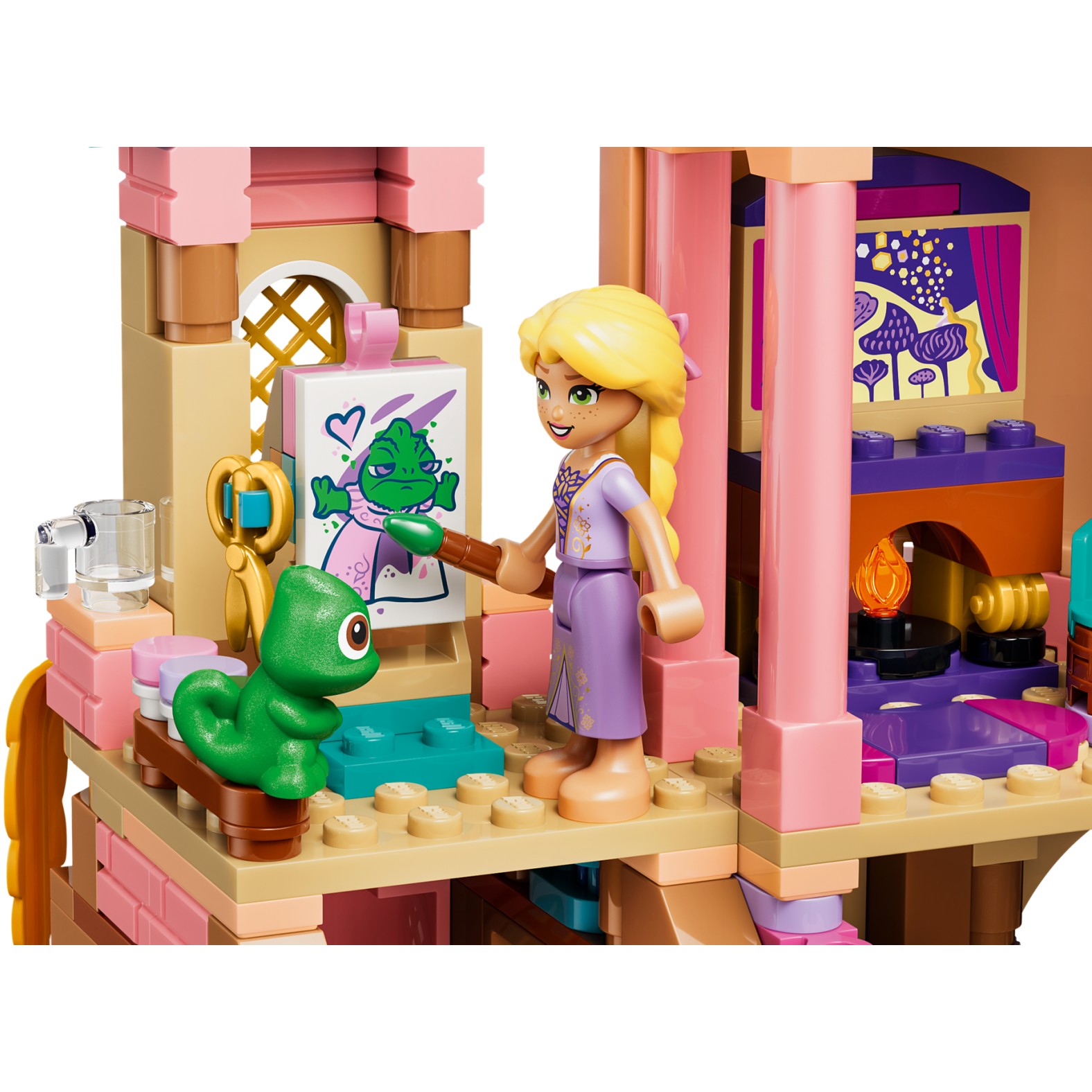 LEGO 43297 Rapunzel's Castle - Disney - Image 6