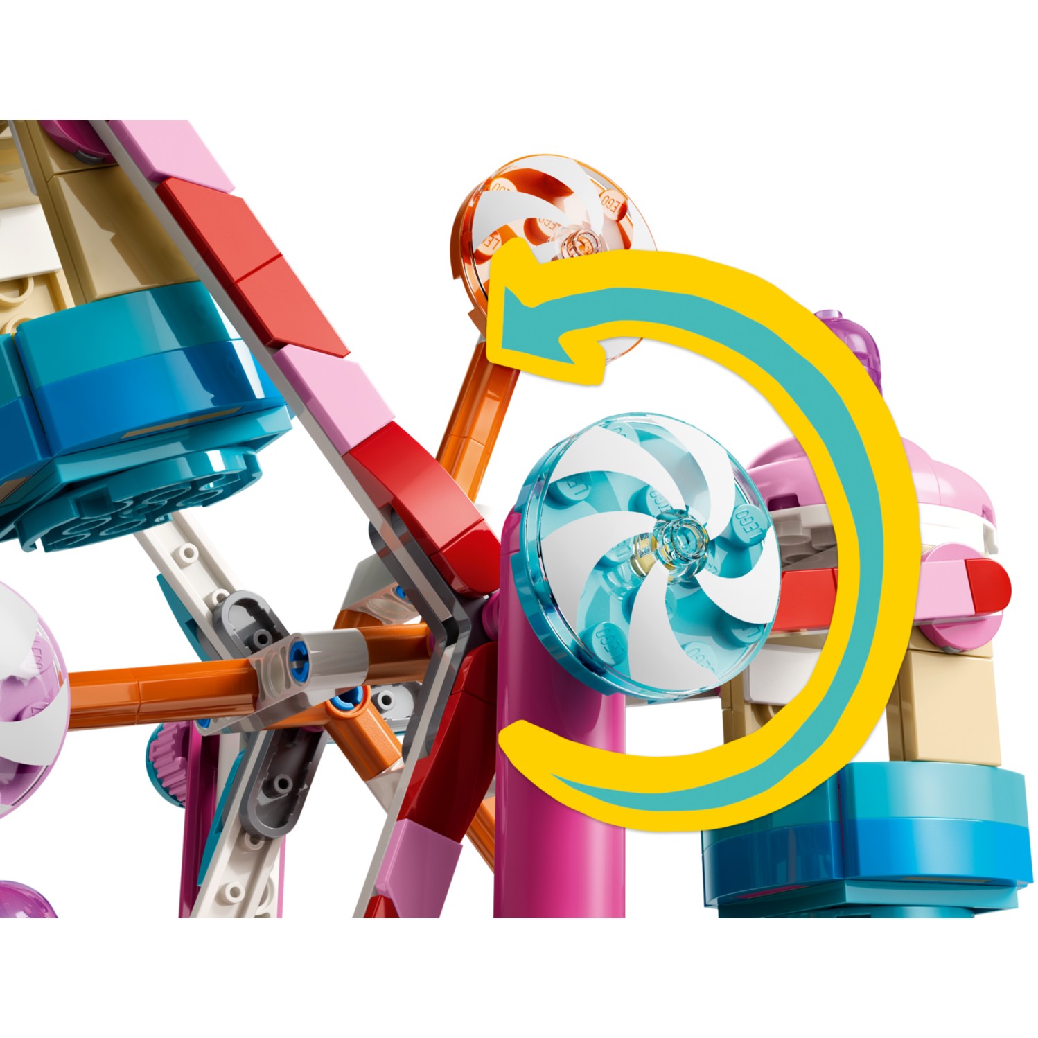 LEGO 42700 Candy & Cupcake Ferris Wheel - Friends - Image 10