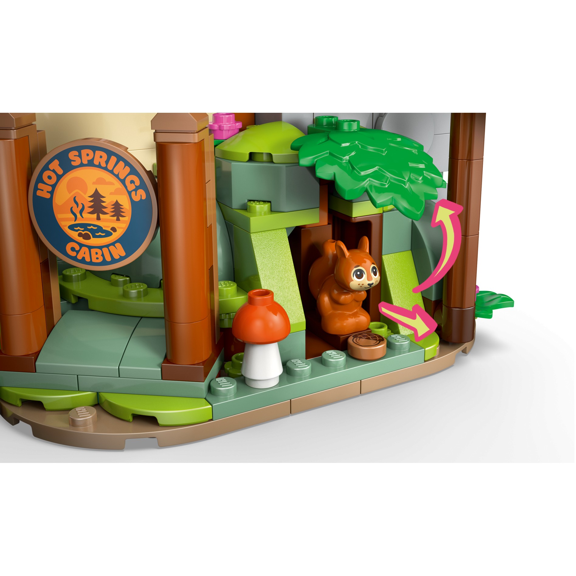 LEGO 42705 Cozy Fall Forest Cabin - Friends - Image 8