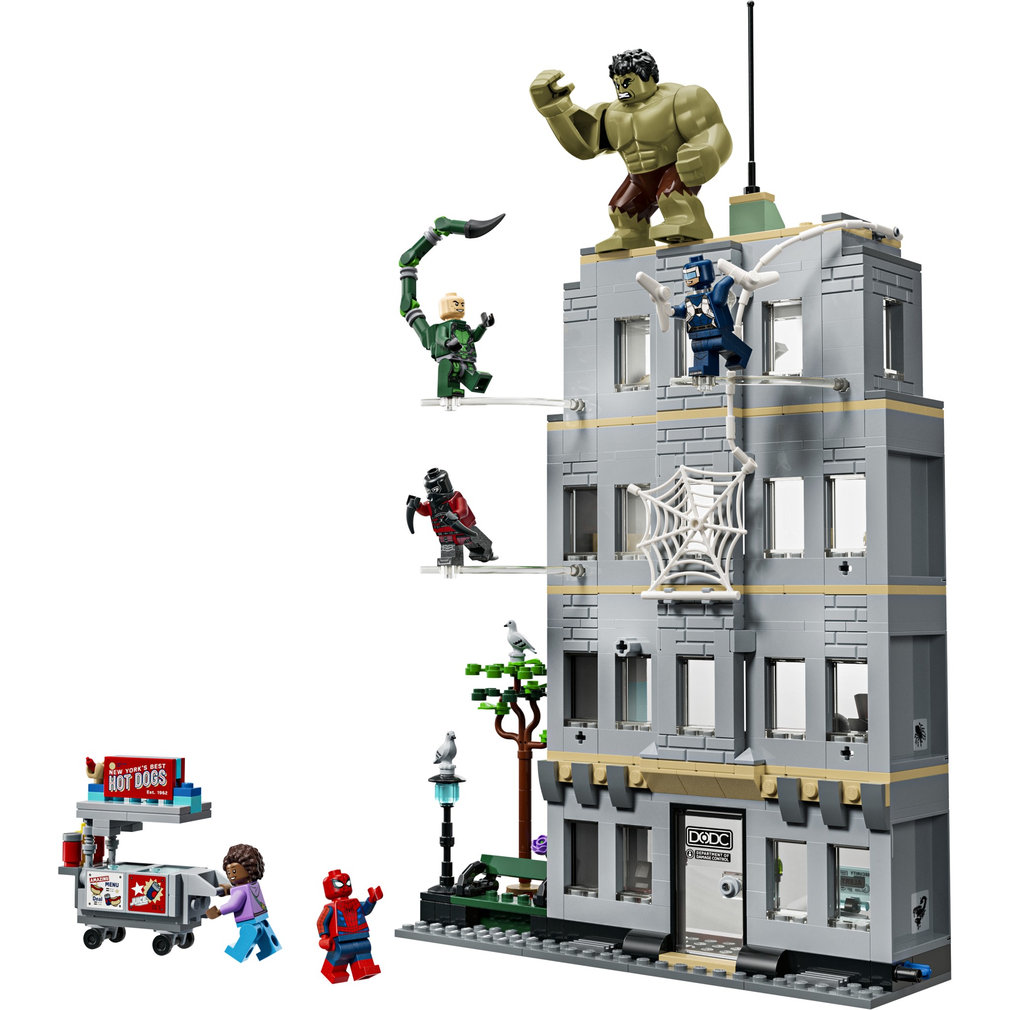 LEGO 76350 Spider-Man vs. Hulk Epic Clash - Marvel Super Heroes - Image 2