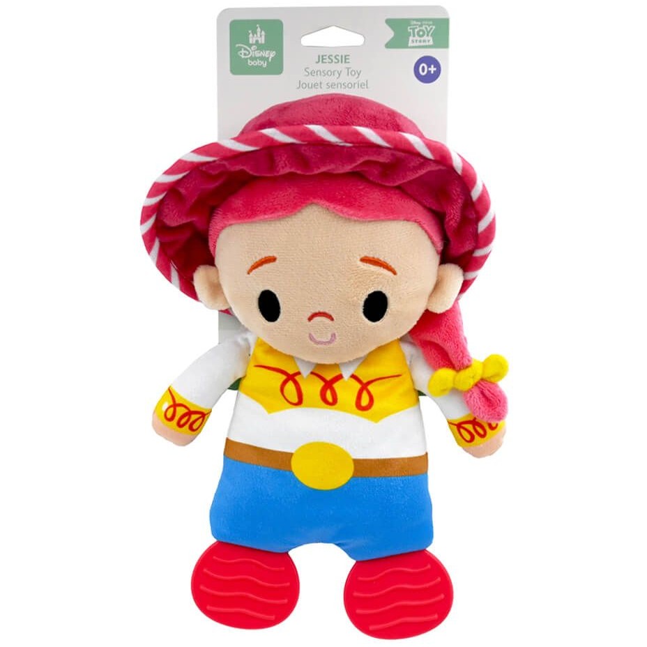 Disney Baby - Toy Story Jessie Sensory Toy with Teether Feet - Jasnor