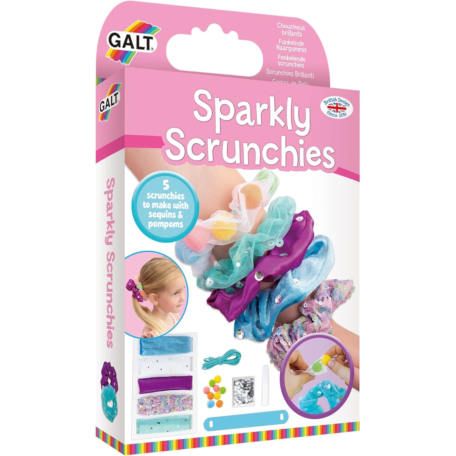 Galt - Sparkly Scrunchies
